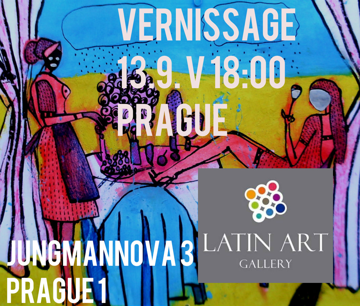 collage latin art gallery